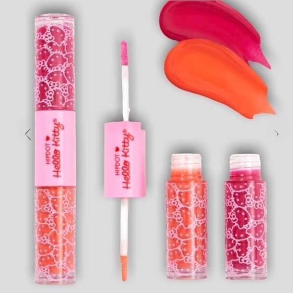 𝅺never used! Brand New! Hello Kitty Dual Ended Lip Gloss NIB - Picture 1 of 5